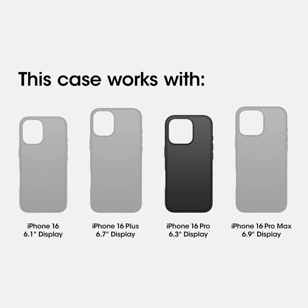 OtterBox iPhone 16 Pro Symmetry Series Case - CLEAR edge protection‎ wireless
